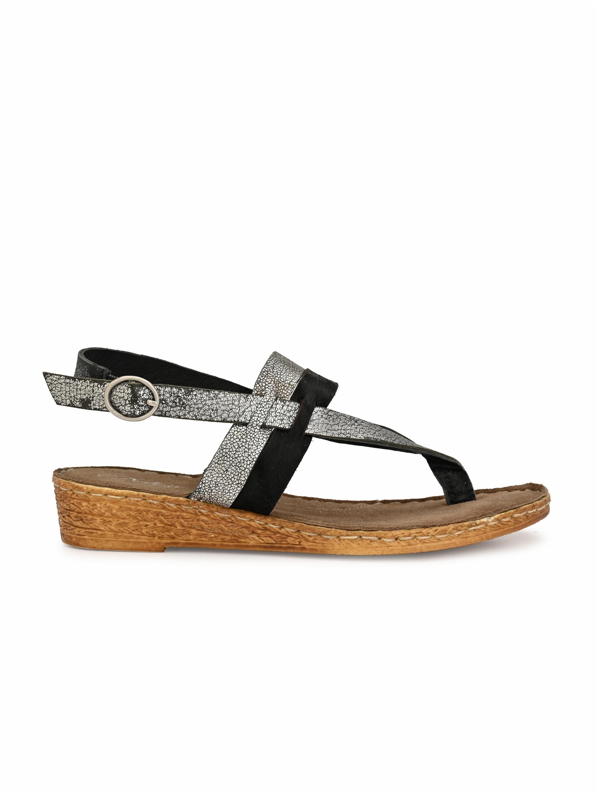 

Delize Women Silver Sandals