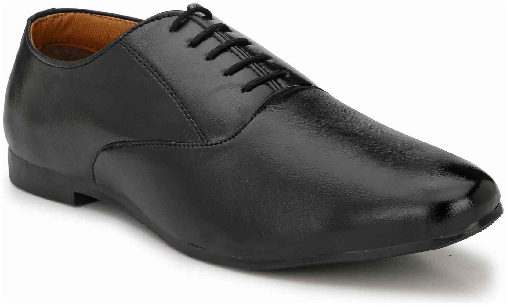 

DERBY KICKS BLACK FORMAL SHOE FOR MEN