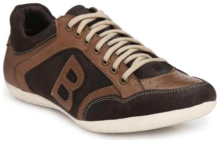 

Derby Kicks Stylish Genuine Leather Brown Casual Shoes For men Daily Wear Casual Wear