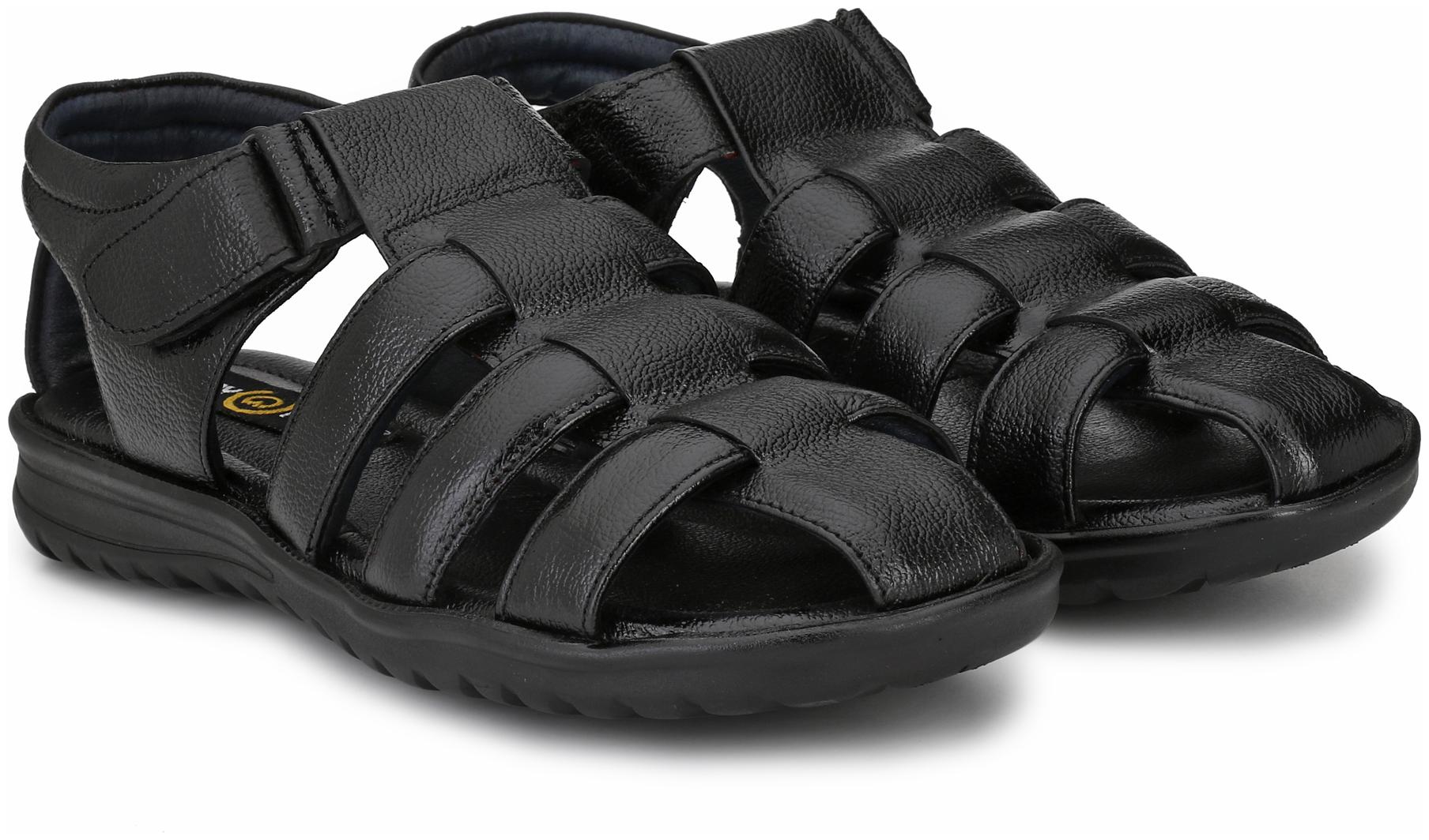 

DERBY KICKS LEATHER BLACK SANDAL