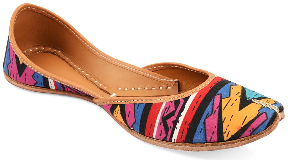 

DESI COLOUR Women Multi-Color Mojaris