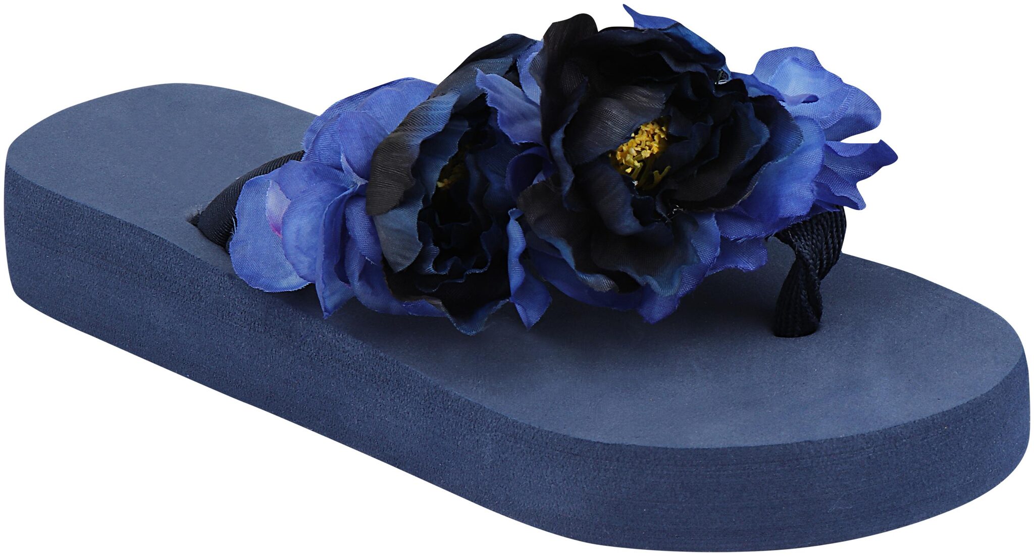 

Do Bhai Blue Flip-flops For women