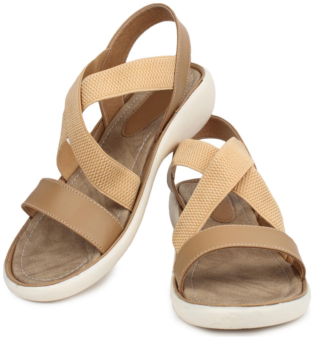 

Do Bhai Women Brown Sandals