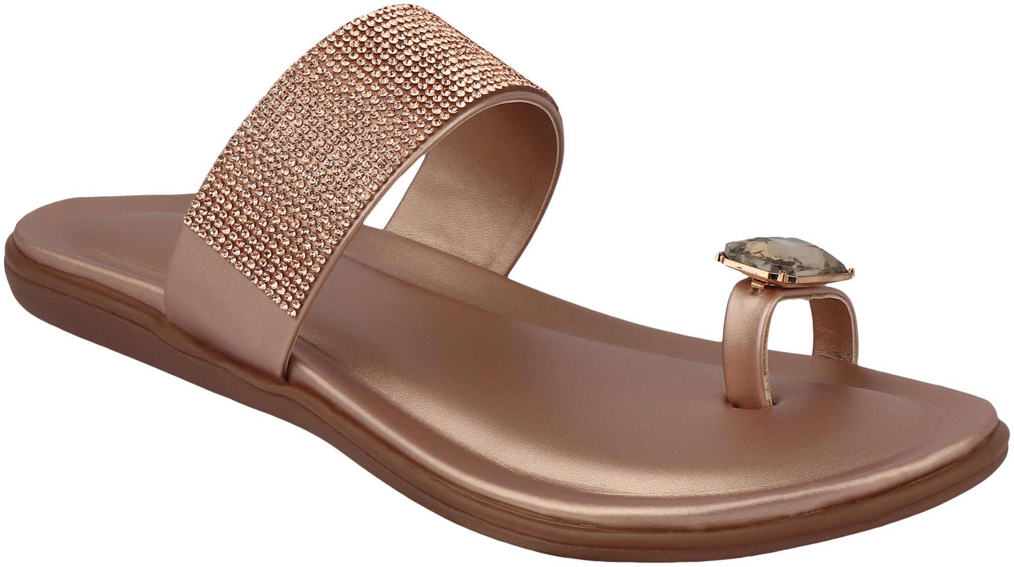 

Do Bhai Women Copper Sandals