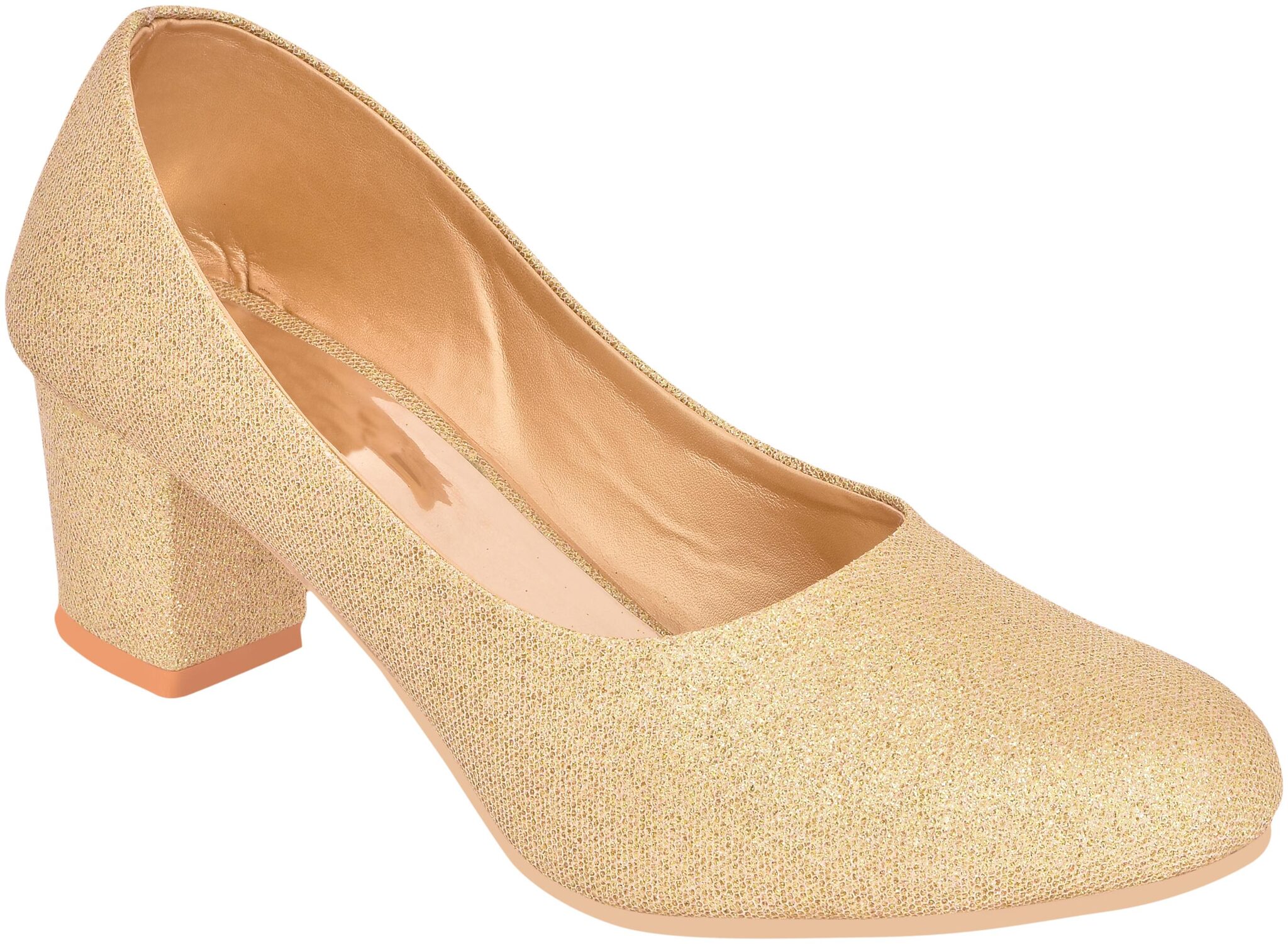 

Do Bhai Women Gold Heeled Sandals