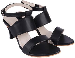 Do Bhai Sandals For Women ( Black ) 1 Pair