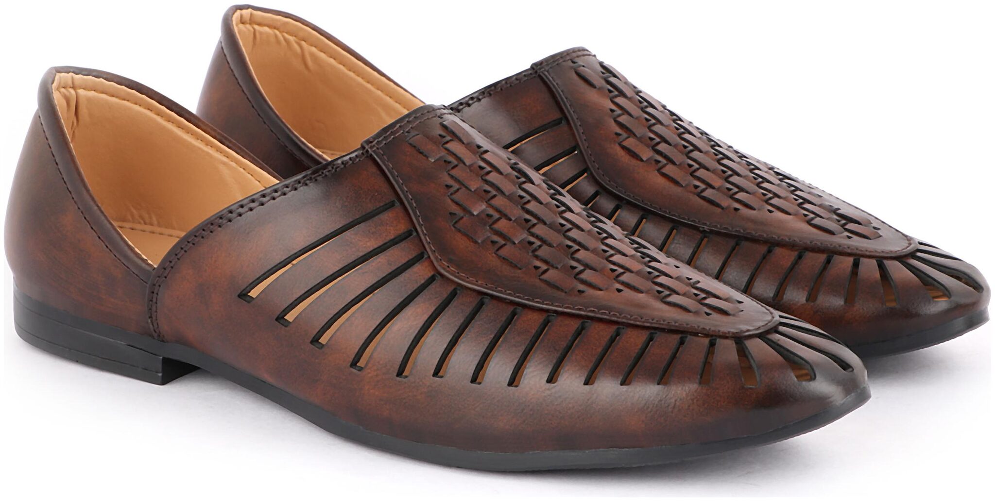 

Do Bhai Mens Mojaris(Synthetic)