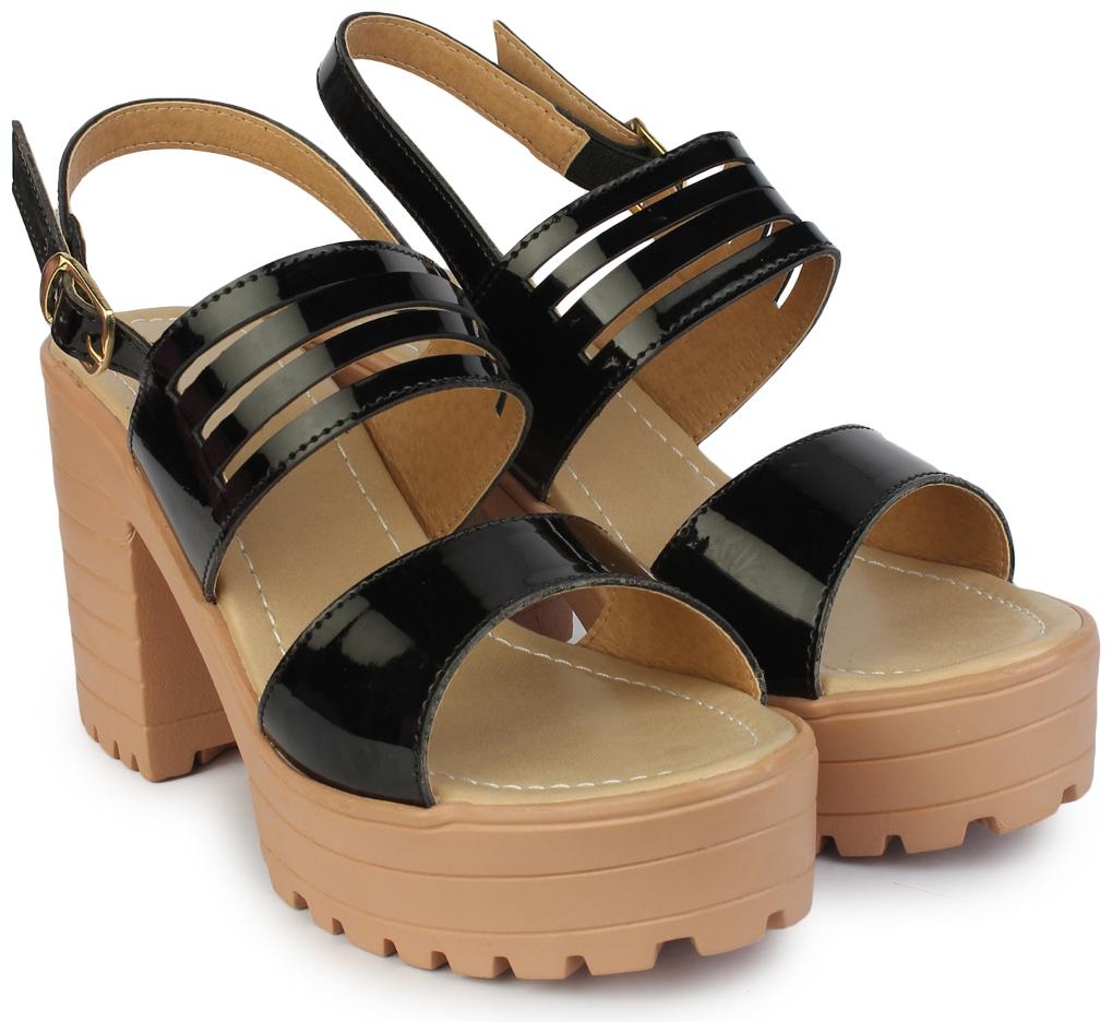 

Do Bhai Black Heels