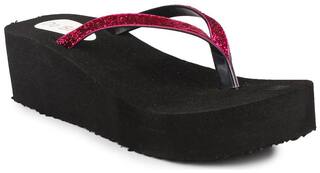 Do Bhai Slippers For Women ( Black )