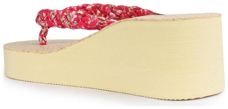 

Do Bhai Red Flip-Flops For Women