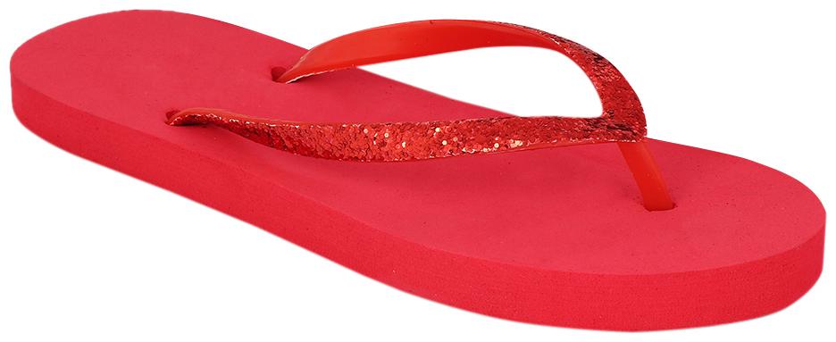 

Do Bhai Red Flip-flops for women
