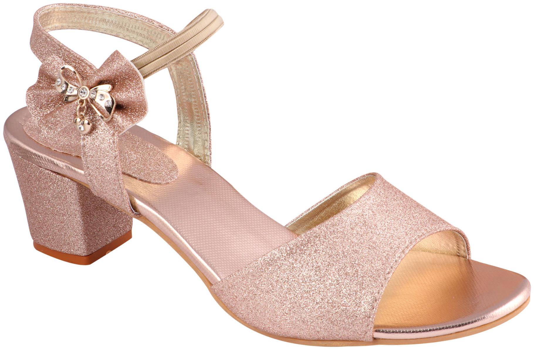 

Do Bhai Women Pink Heeled Sandals
