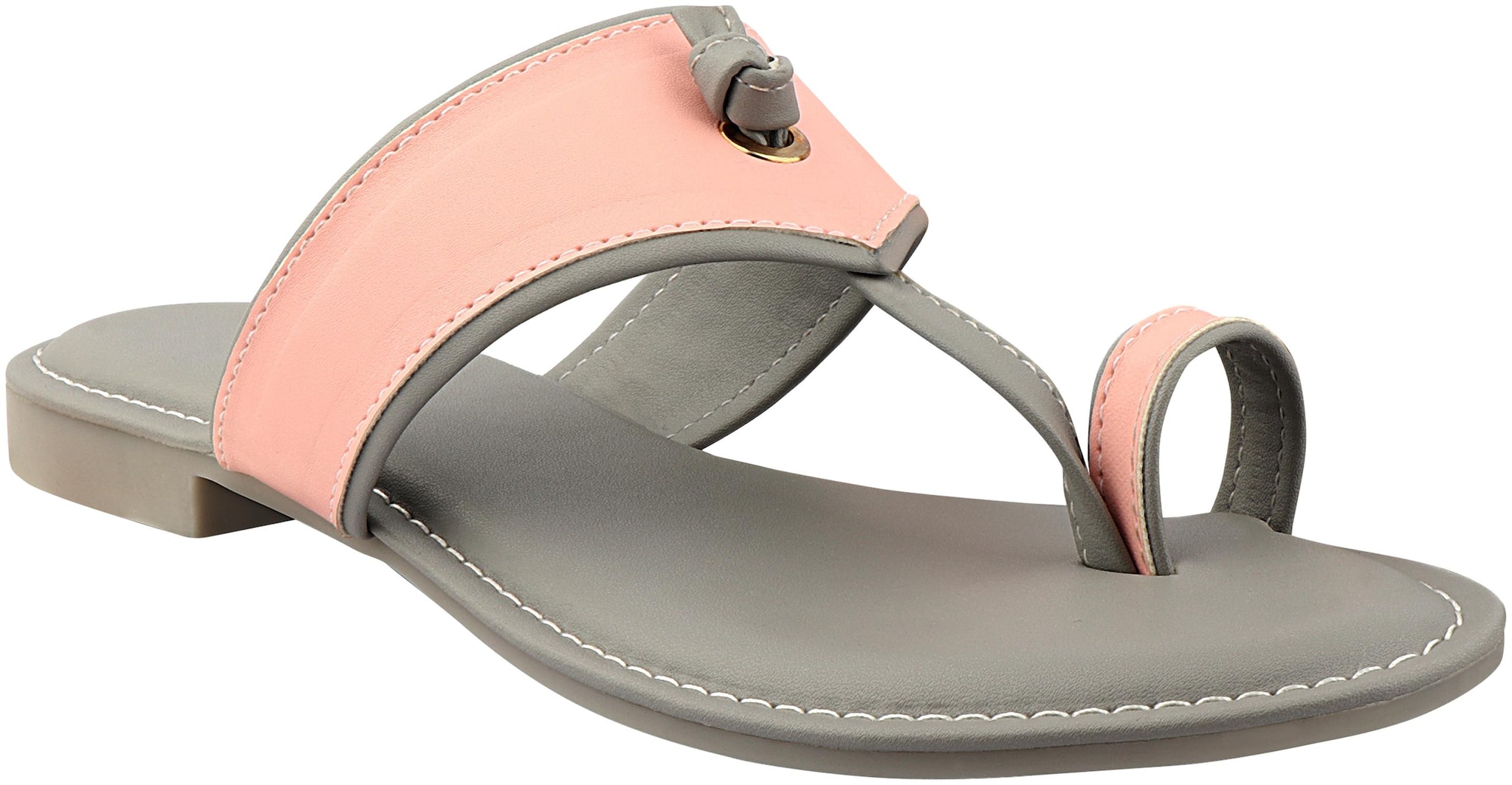 

Do Bhai Women Pink Sandals
