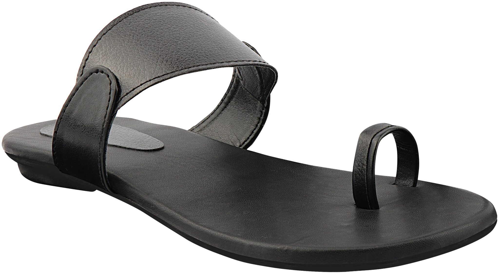 

Do Bhai Women Black Sandals