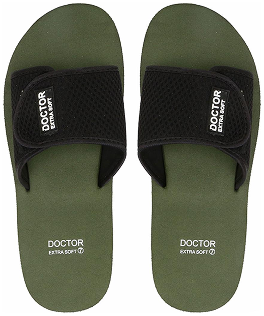 

DOCTOR EXTRA SOFT Men Green Diabetic Orthopaedic Slippers - 1 Pair