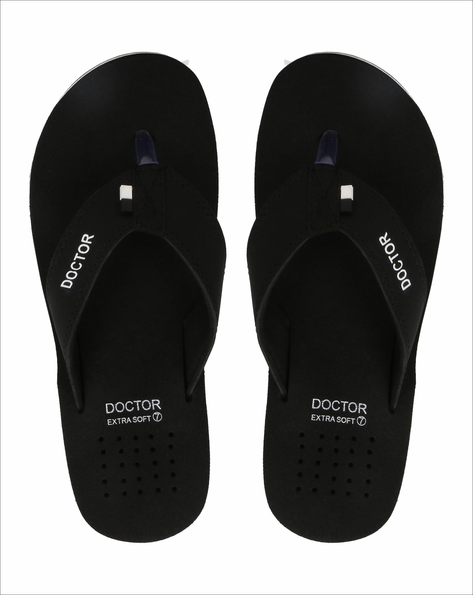 

DOCTOR EXTRA SOFT Men Black Flip-Flops - 1 Pair