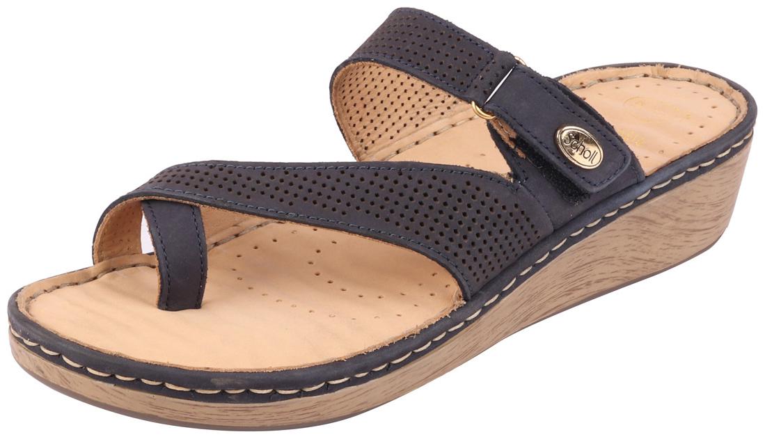 

Dr Scholls Women Premium Leather Dark Purple Slippers