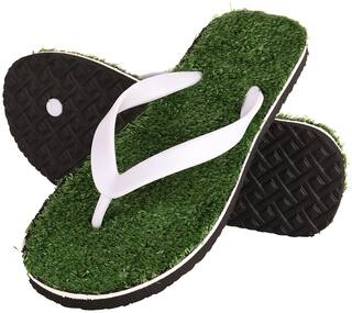 DRUNKEN Men s Grass Green Flip flop Fashion Slippers Size 6