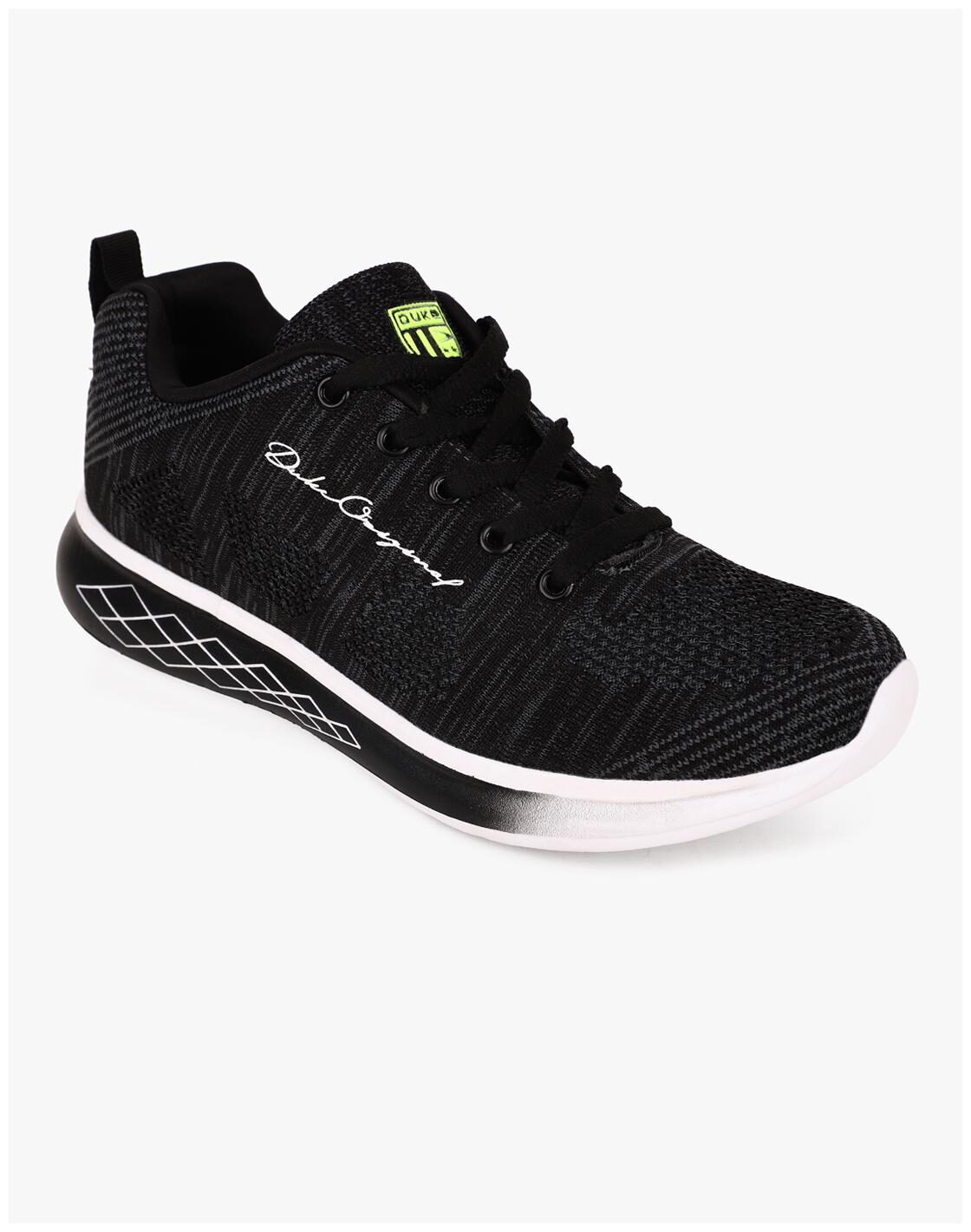 

Duke Men Sports Shoe Running Shoes ( Black )