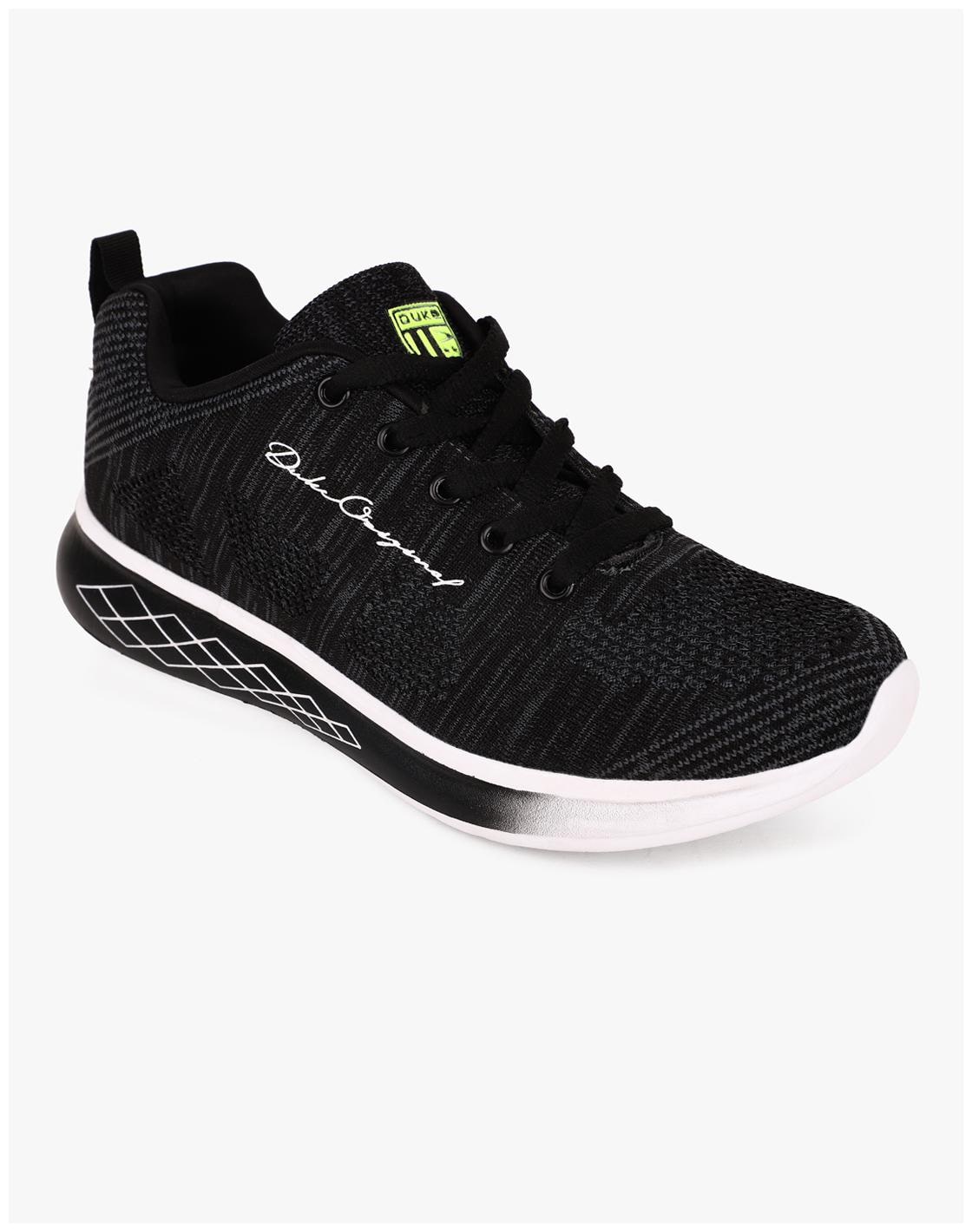 

Duke Men Sports Shoe Running Shoes ( Black )