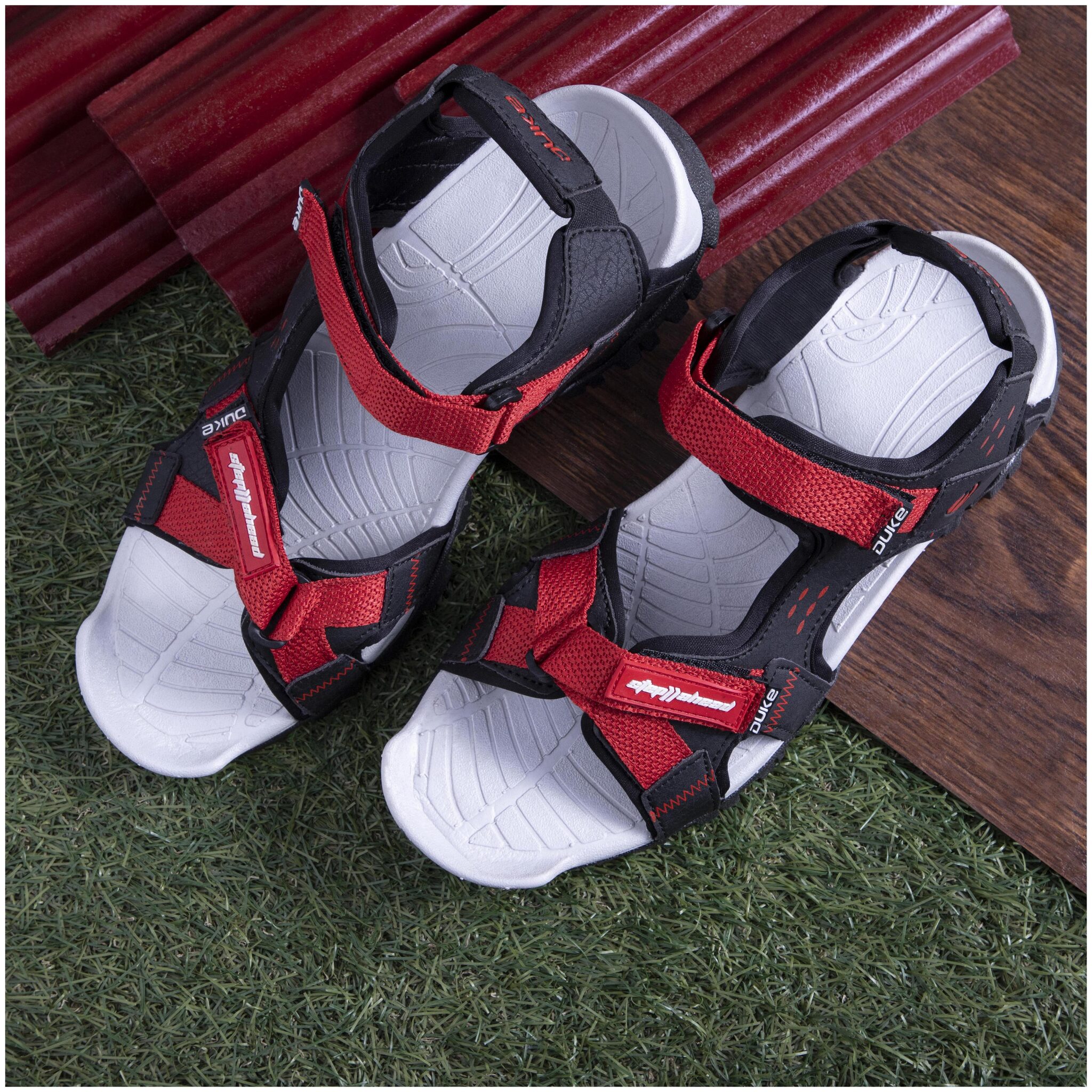 

Duke Men Black Sandals