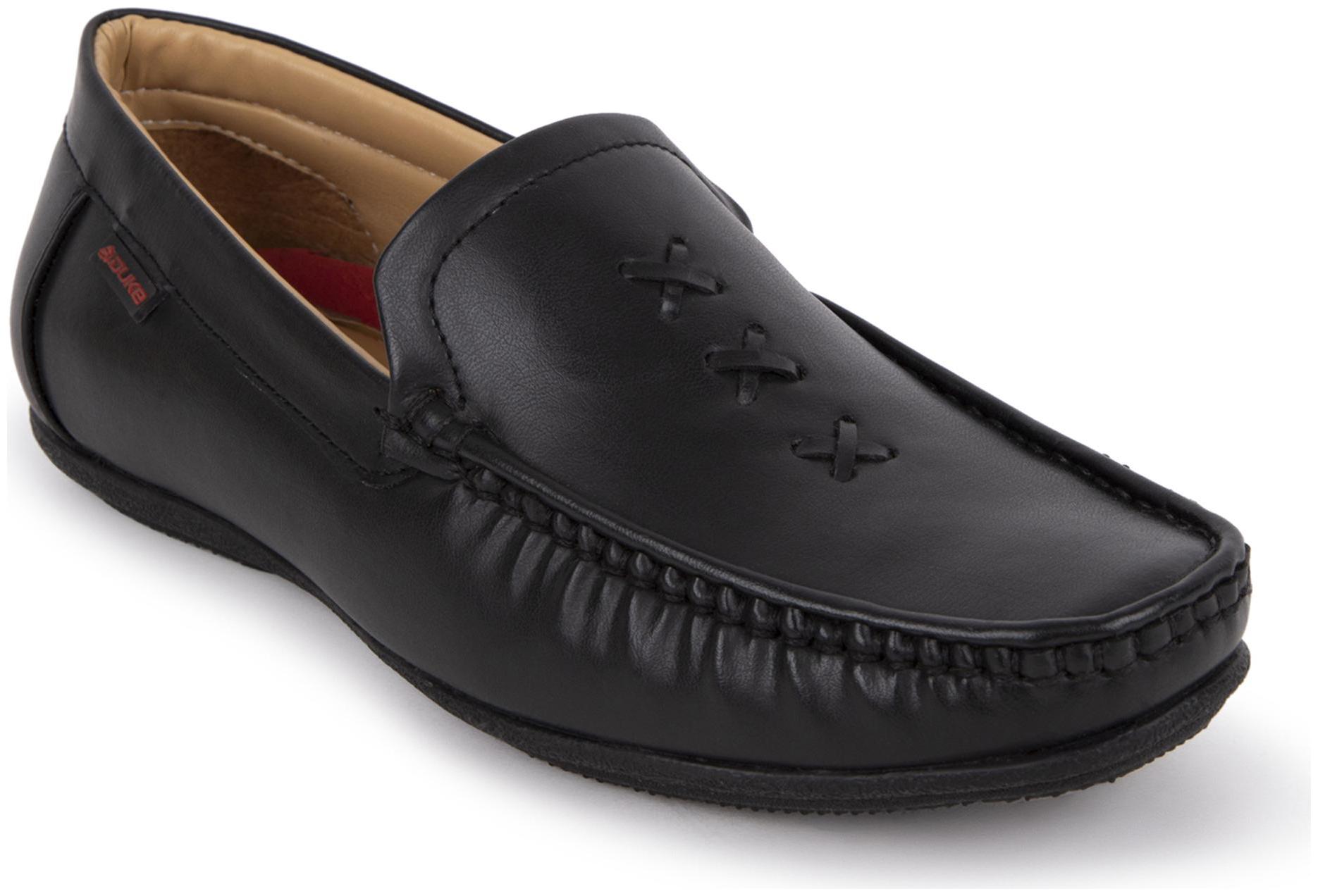 

Duke Men Black Loafers - LOAFERS - FWOL542