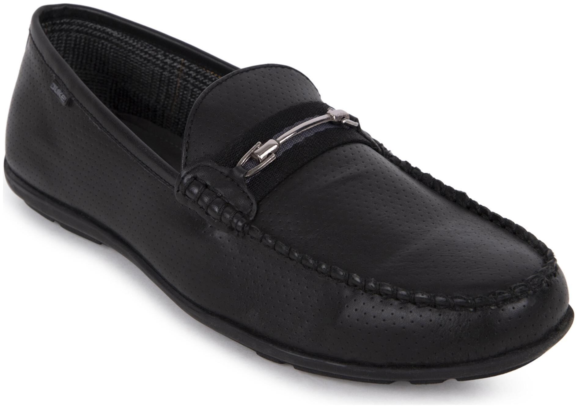 

Duke Men Black Loafers - LOAFERS - FWOL620