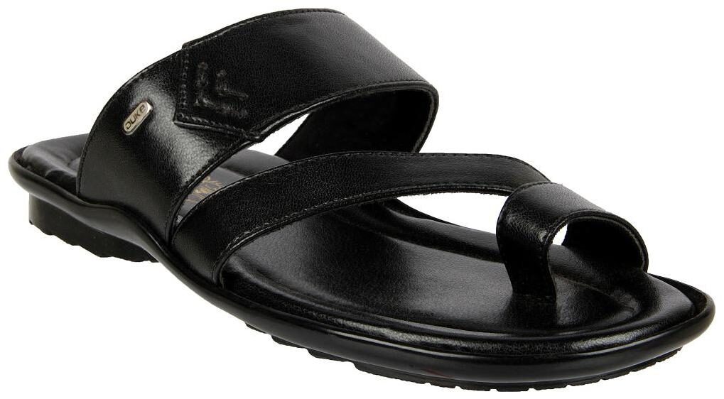 

Duke Men Black Lifestyle Slippers