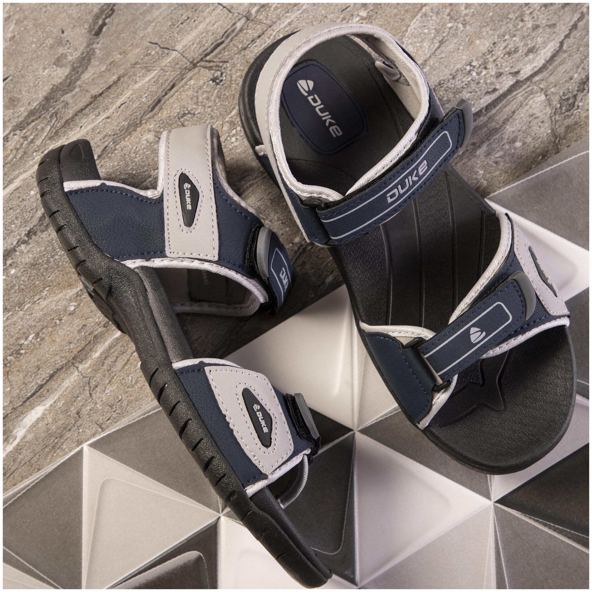 

Duke Men Blue Sandals