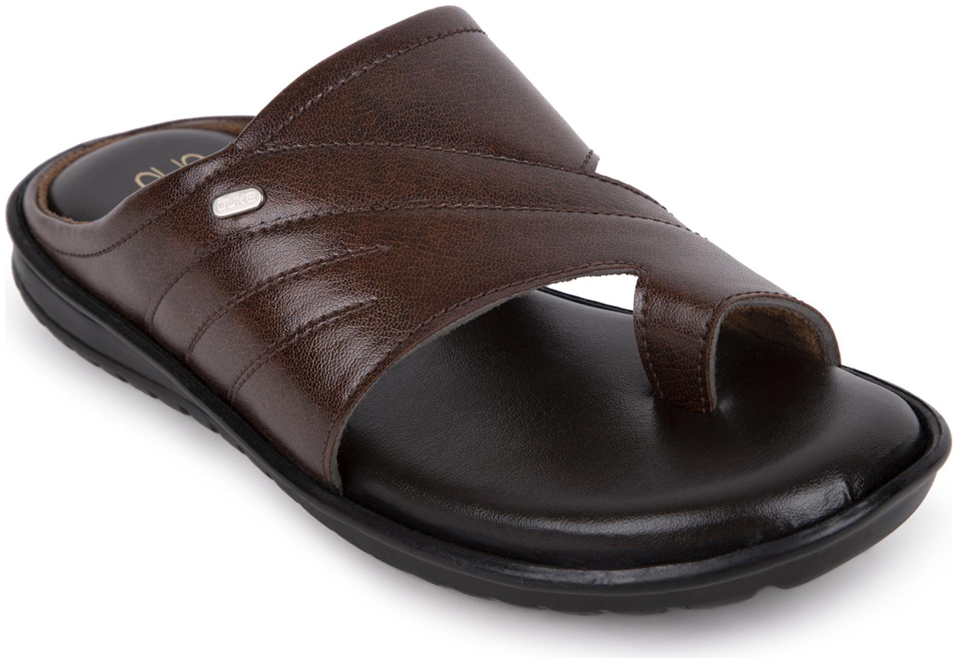 

Duke Men Brown Comfort Sandals