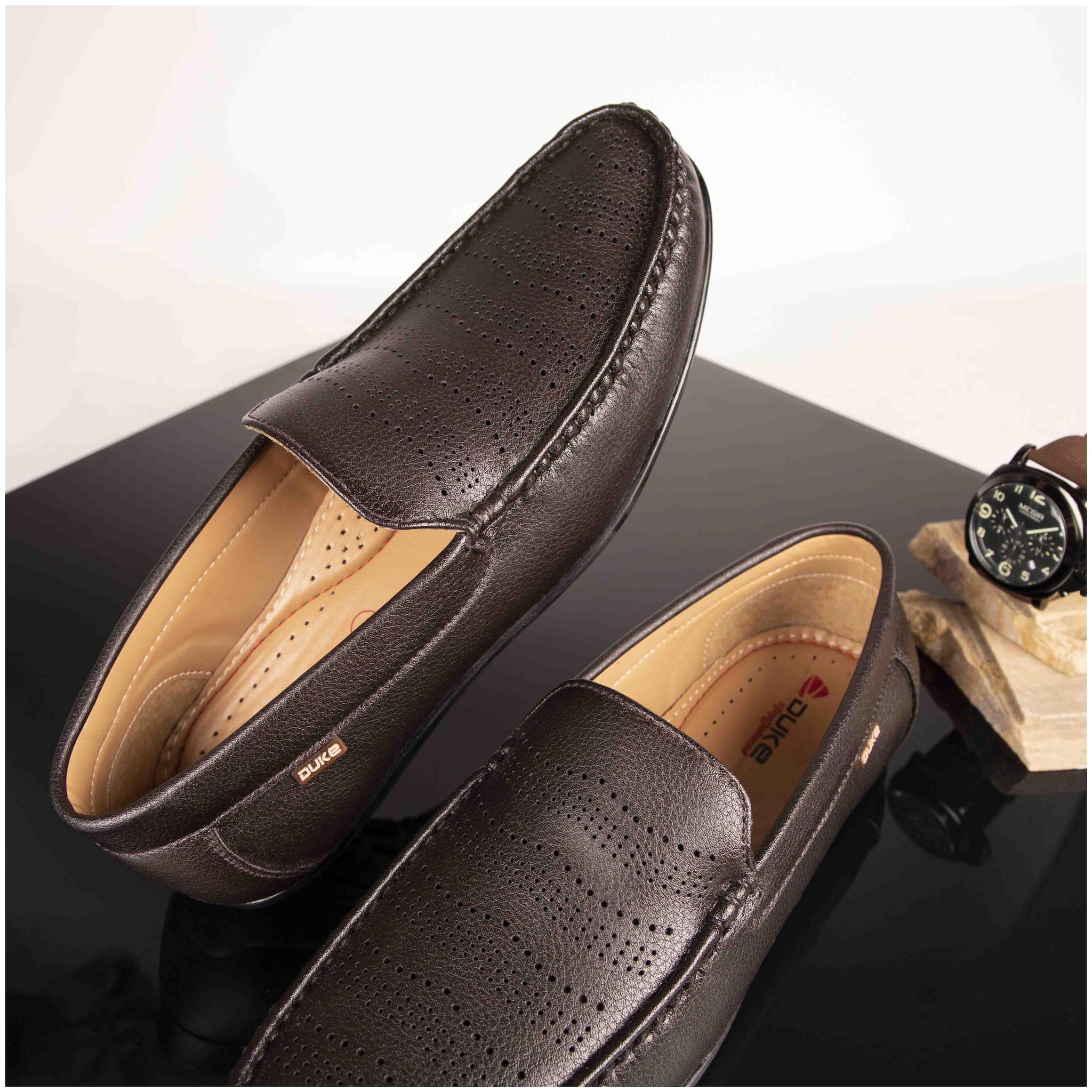 

Duke Men Brown Loafers