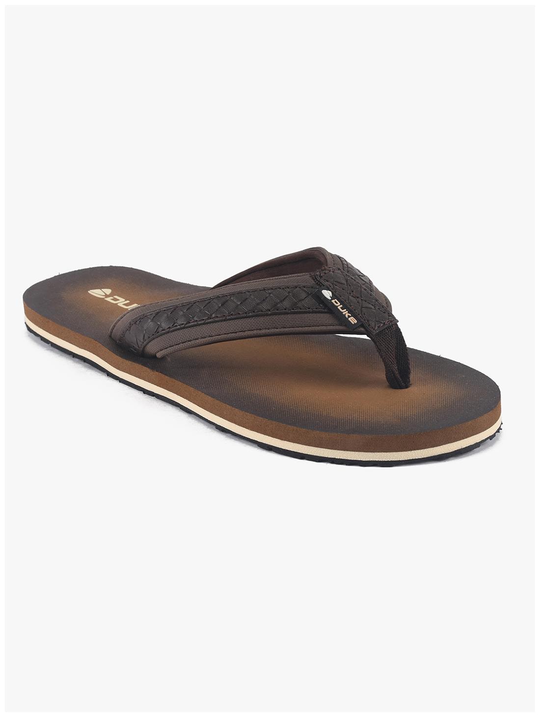 

Duke Men Brown Flip-Flops - 1 Pair