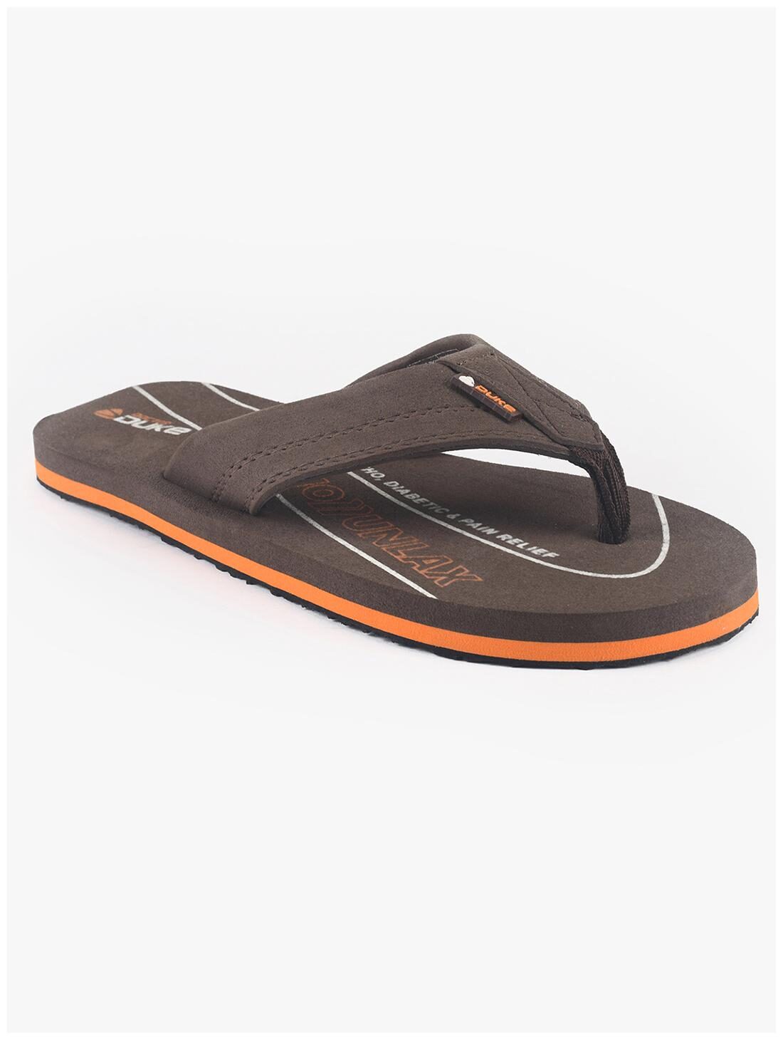 

Duke Men Brown Flip-Flops - 1 Pair
