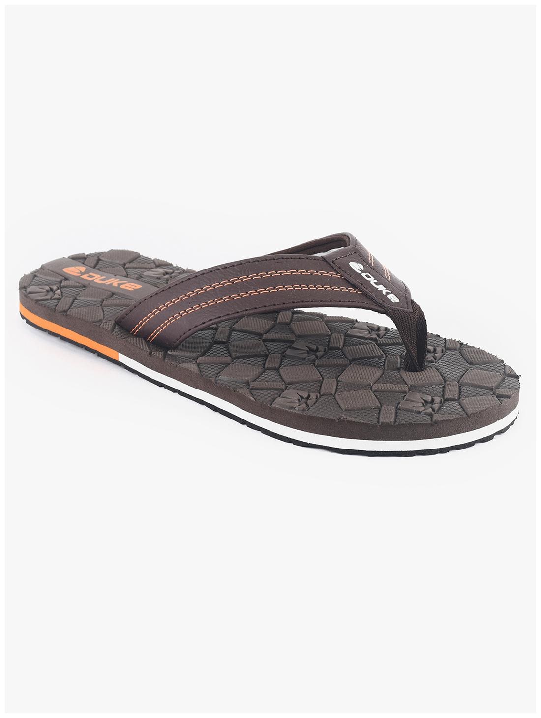 

Duke Men Brown Flip-Flops - 1 Pair