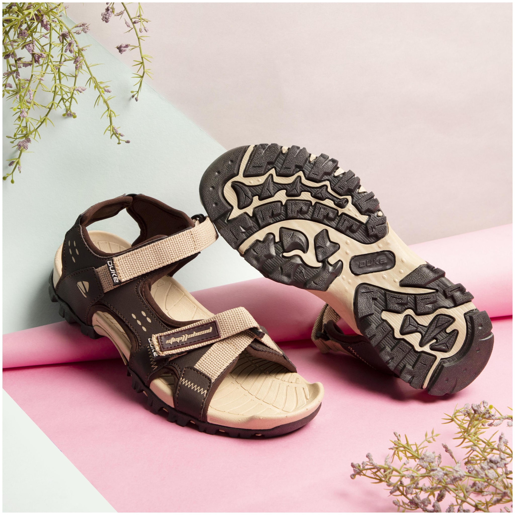 

Duke Men Brown Sandals