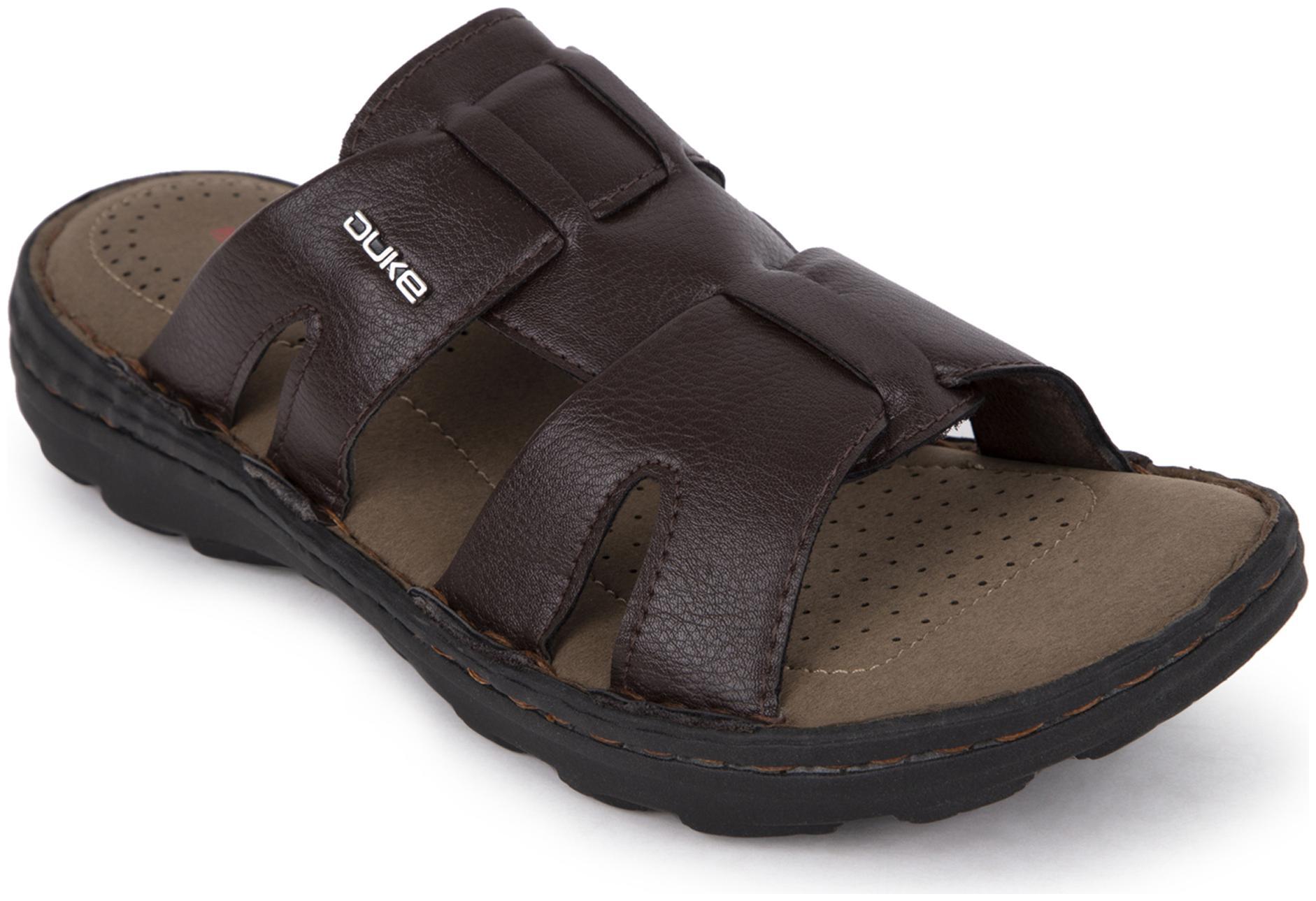 

Duke Men Brown Comfort Sandals