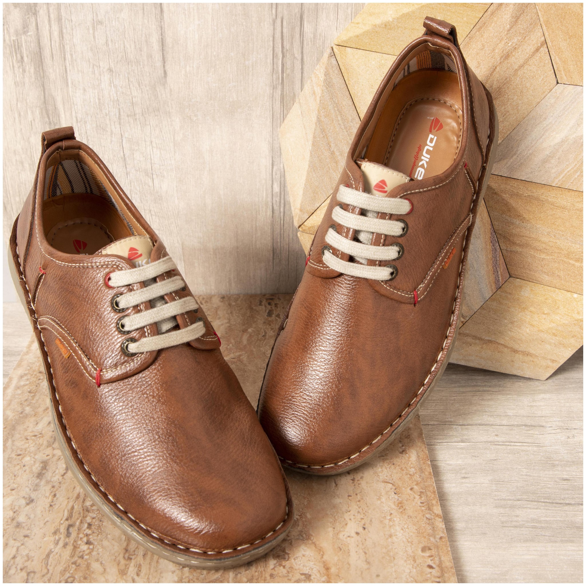 

Duke Men Brown Casual Shoes - DERBYS - FWOL629