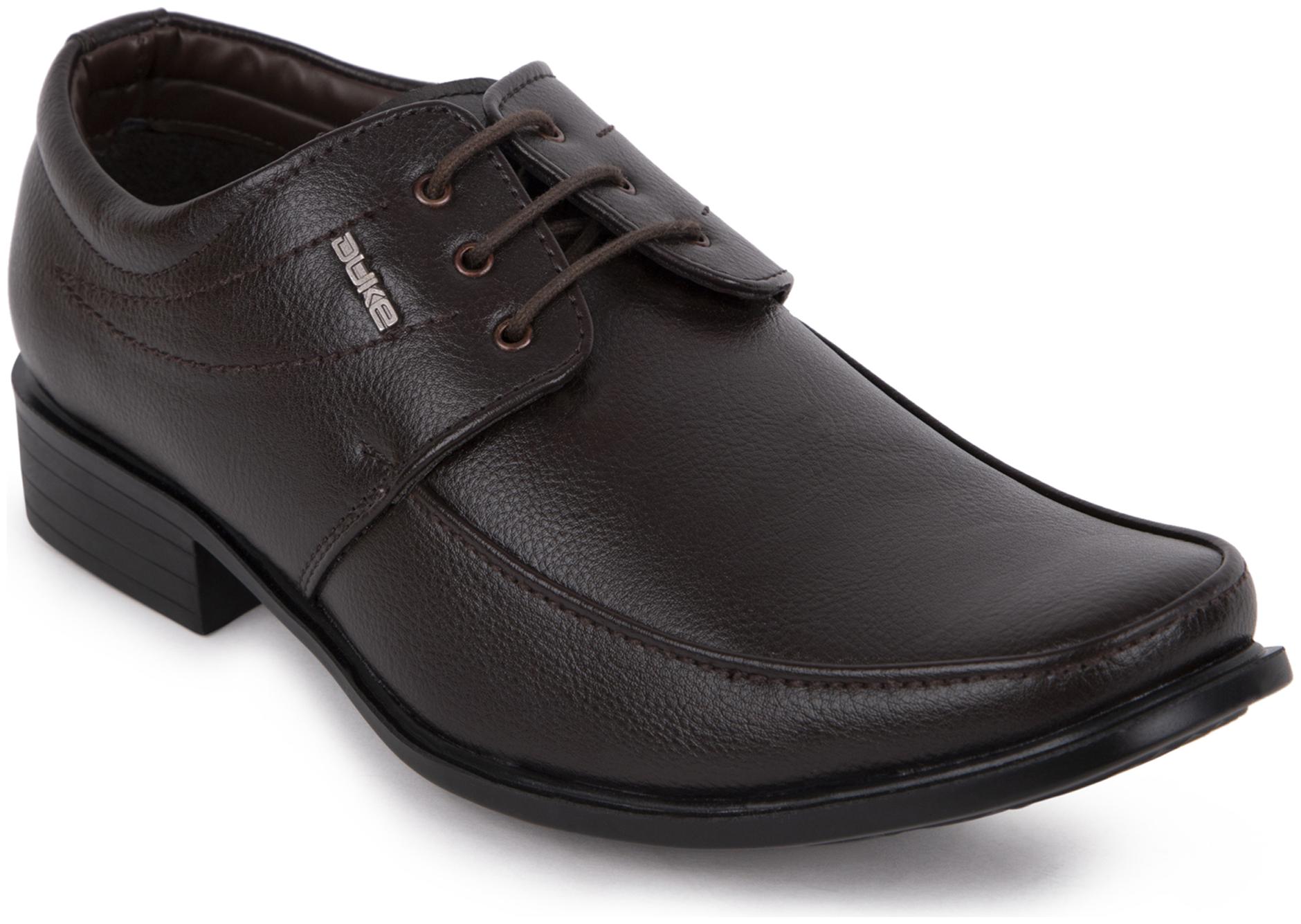 

Duke Men Brown Derby Formal Shoes - FWOL493
