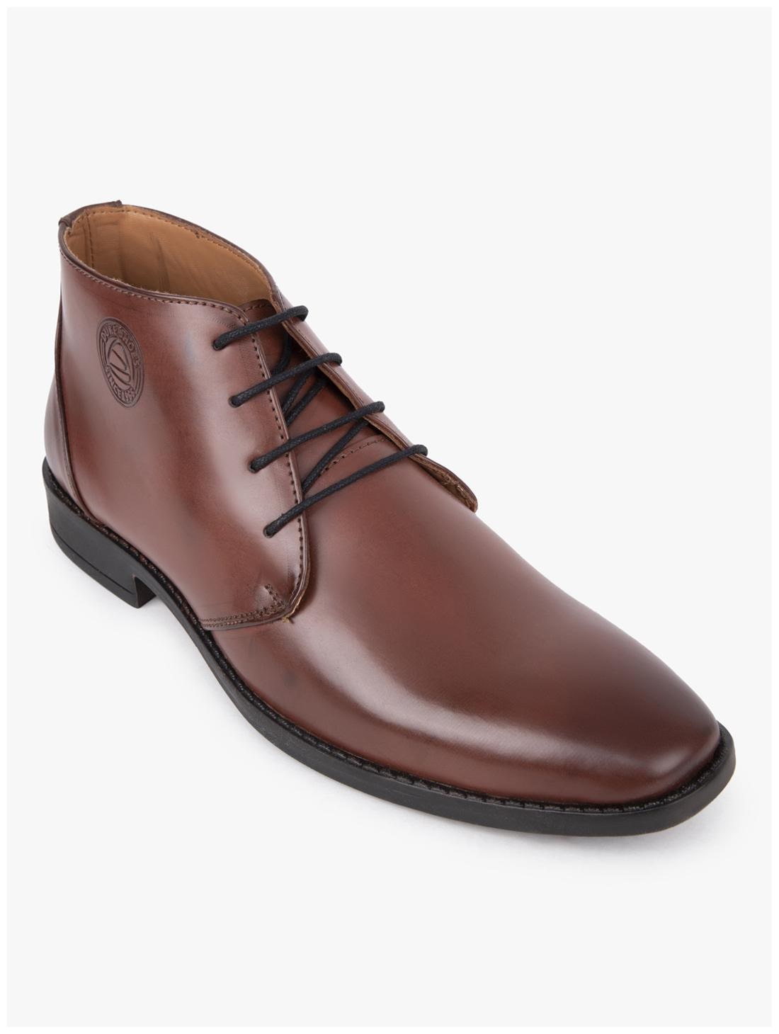 

Duke Men Brown Derby Formal Shoes - FWOL640
