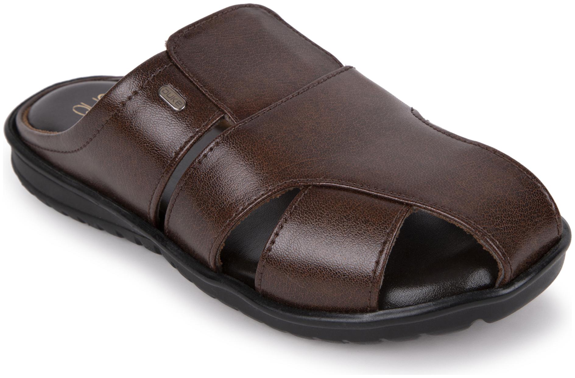 

Duke Men Brown Comfort Sandals