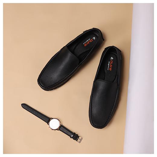 

Duke Men Black Loafers - FWOL685
