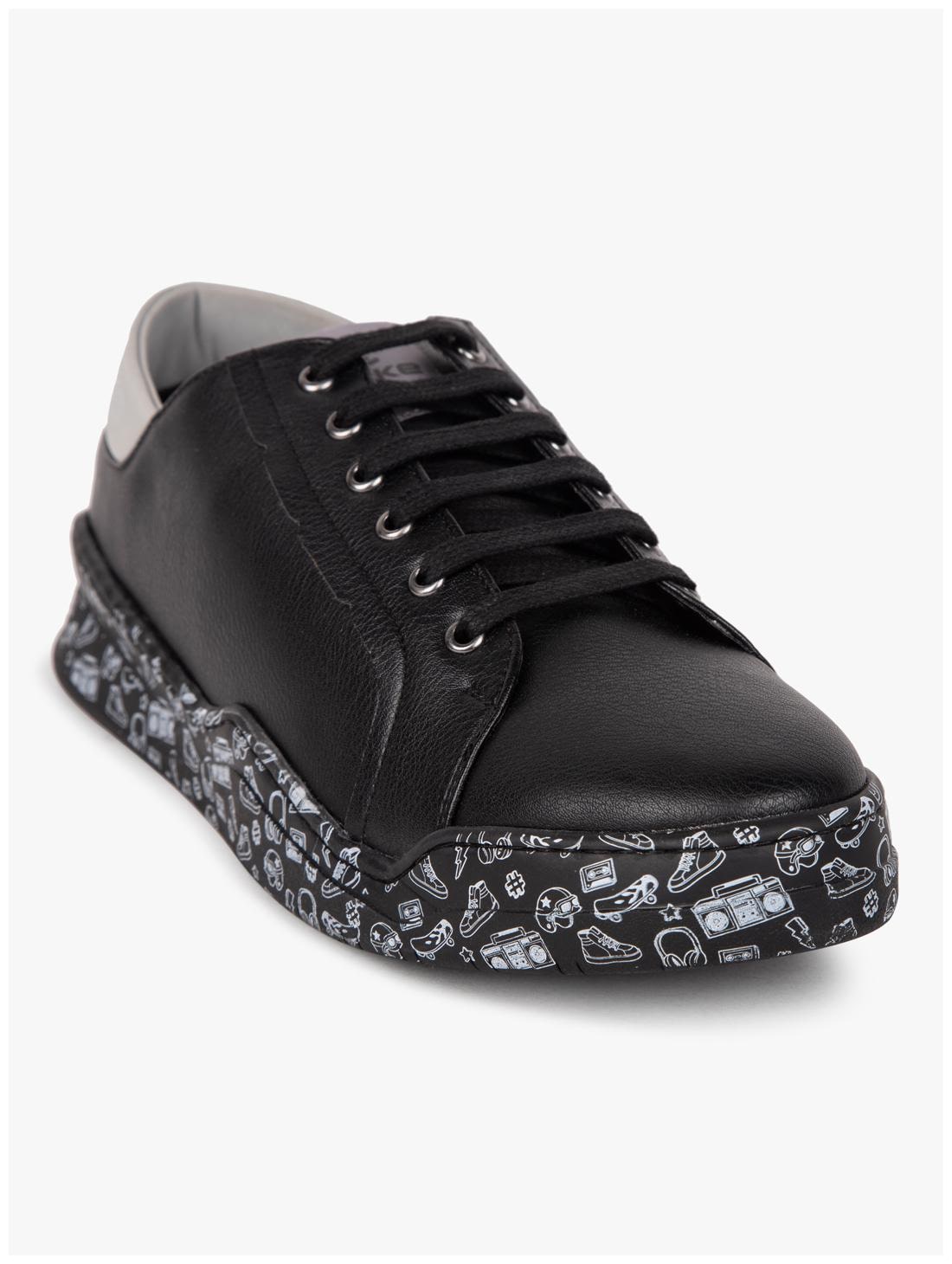 

Duke FWOL626 Men Black Slip-On Sneakers - Fwol626