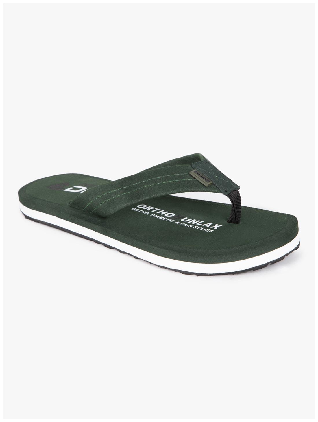 

Duke Men Green Diabetic Orthopaedic Slippers - 1 Pair