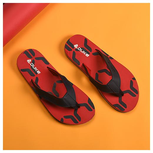 

Duke Men Red Indoor Slippers - 1 Pair
