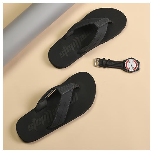 

Duke Men Grey Indoor Slippers - 1 Pair