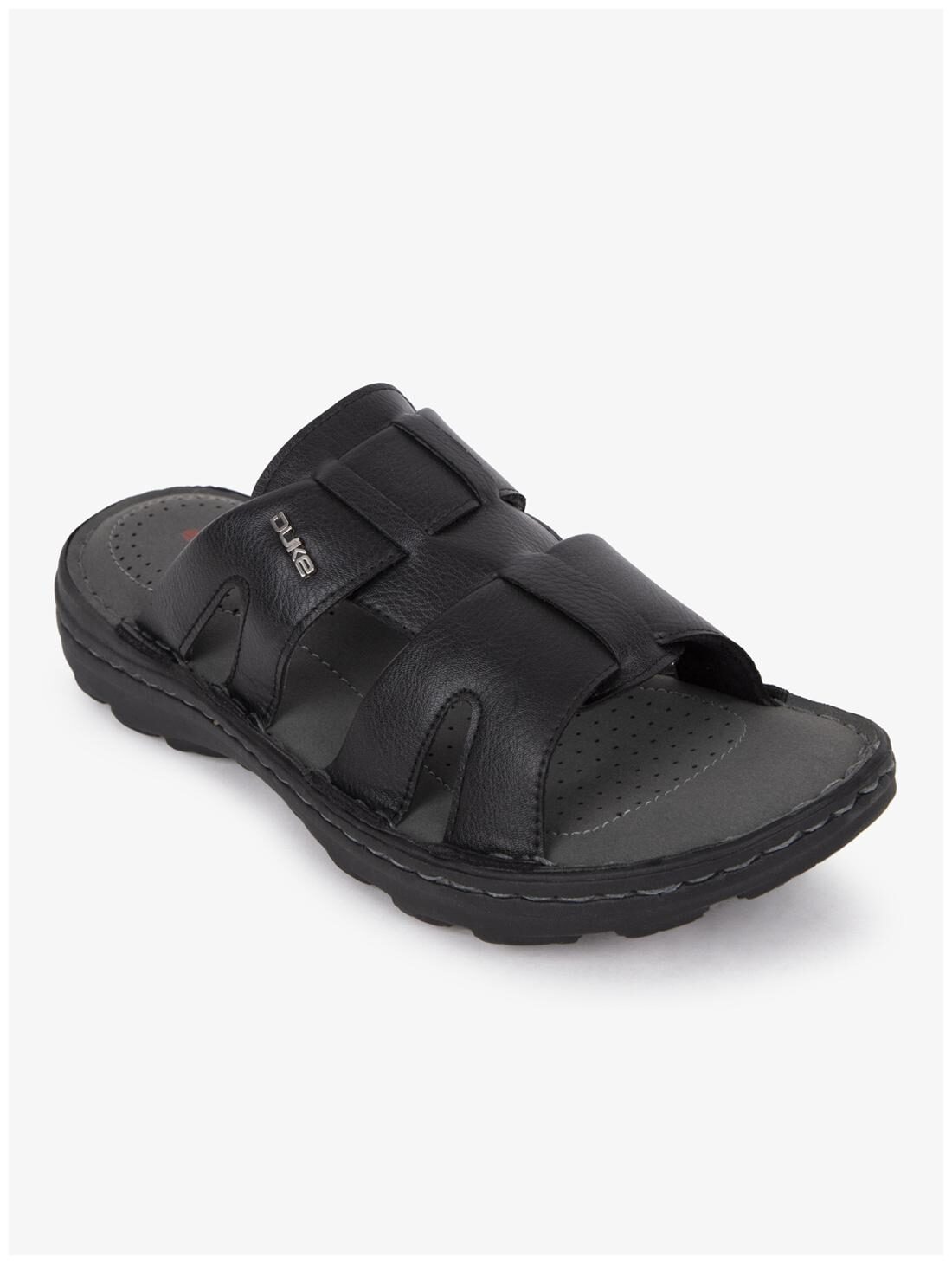 

Duke Men Black Indoor Slippers - 1 Pair