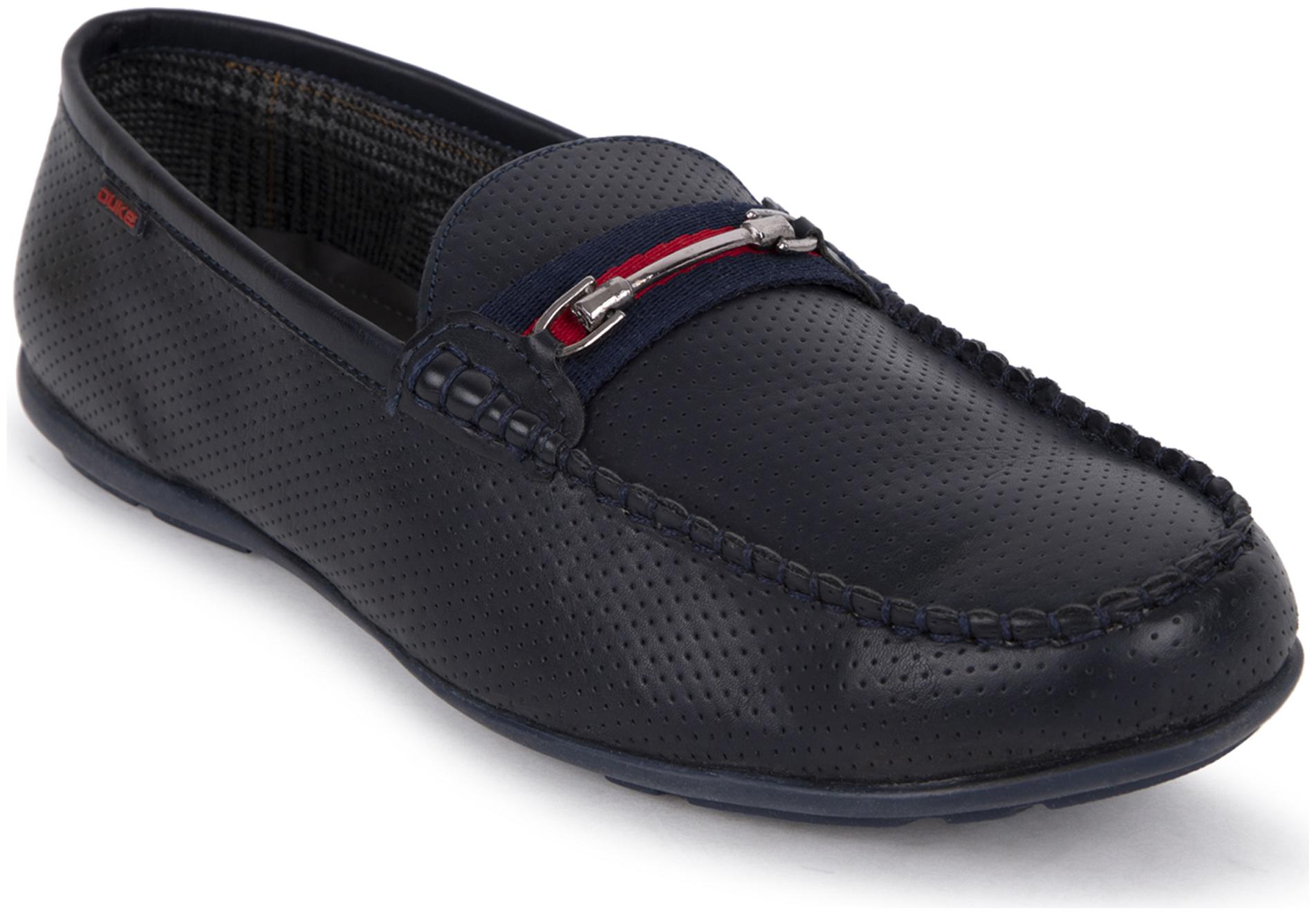 

Duke Men Navy Blue Loafers - FWOL620