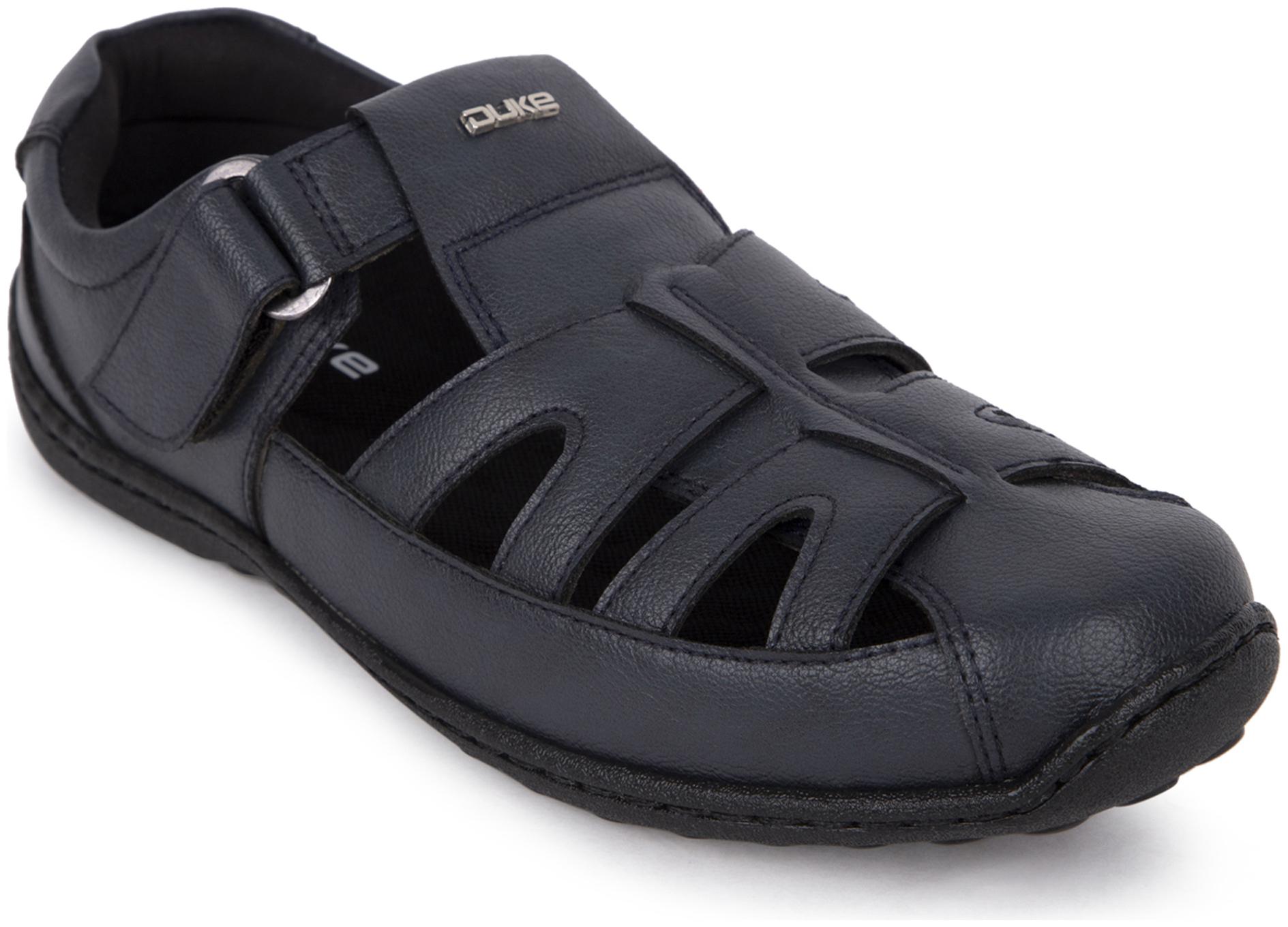 

Duke Men Navy Blue Comfort Sandals