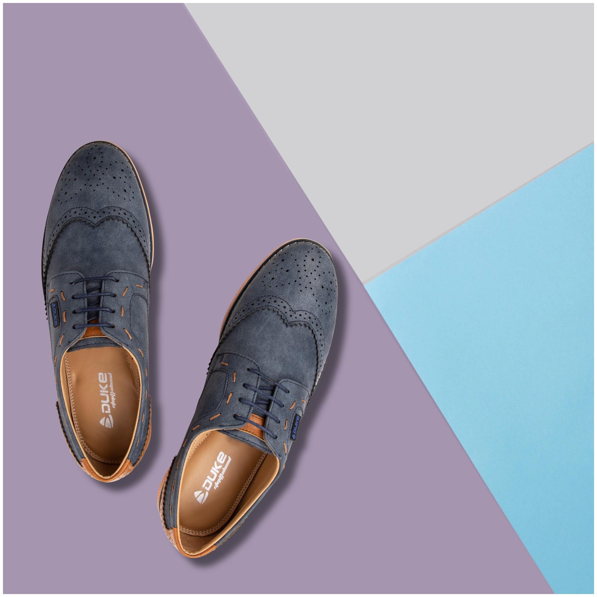 

Duke Men Blue Casual Shoes - BROGUES - FWOL518