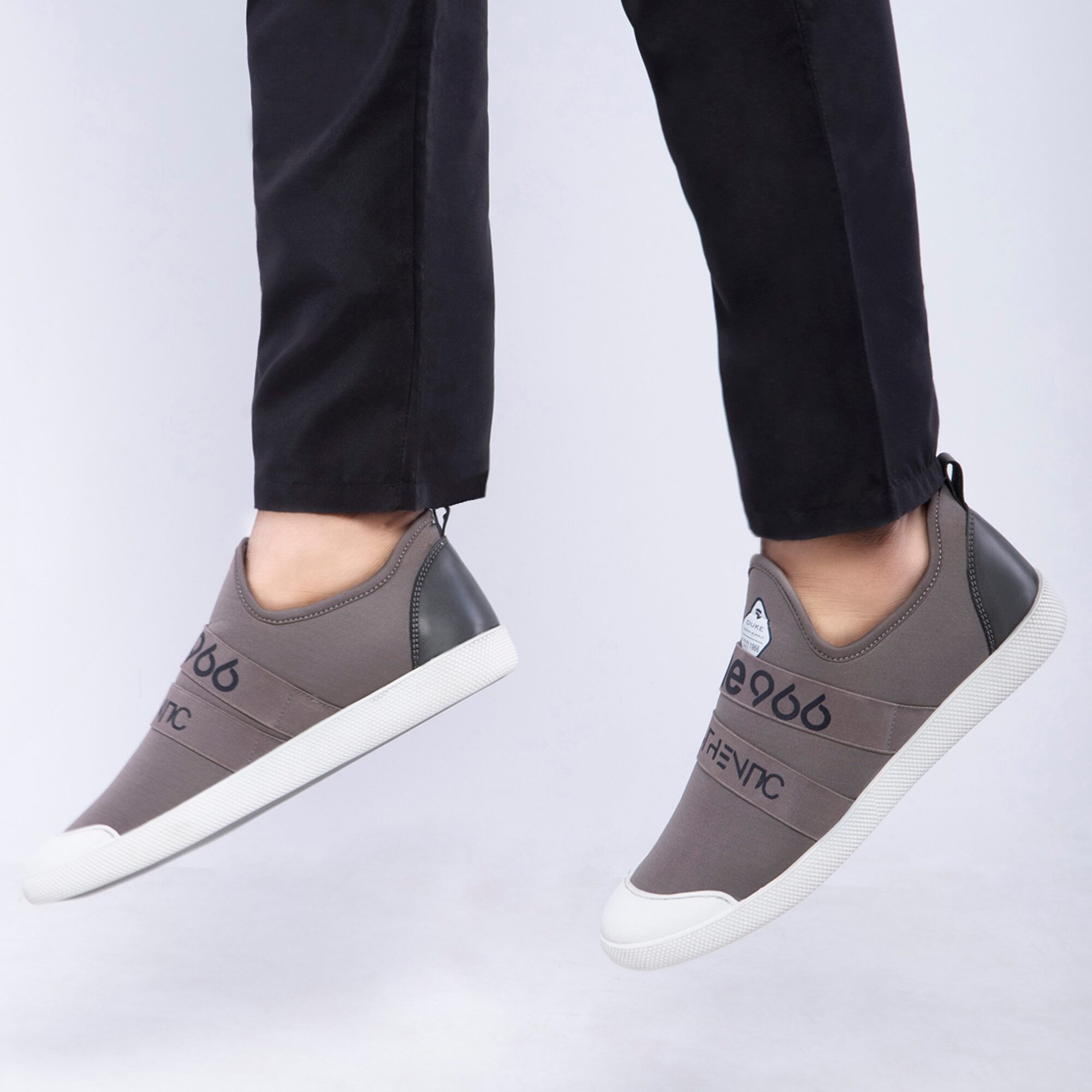 

Duke Men Grey Casual Shoes - FWOL531